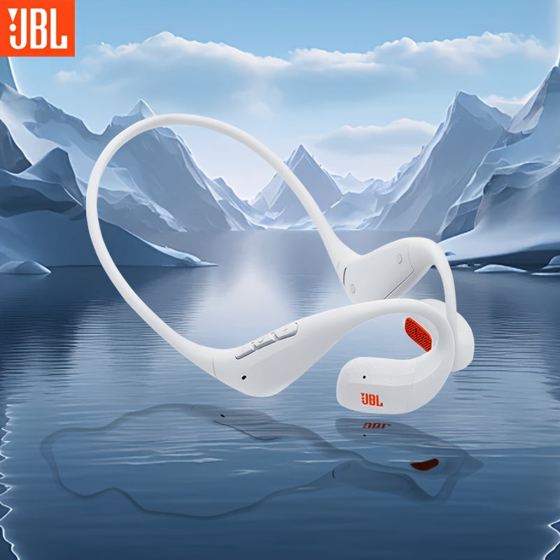 JBL PACE True Wireless Open-fit Sports Earphones, ear-hook style for running and exercise, ultra-long battery life, essential for outdoor hiking and travel, comfortable to wear, built-in microphone, enhanced bass headphones,