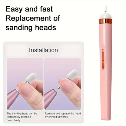 1pc Electric Nail Drill Machine, Porfessional Nail Drill Kit For Gel Nails And Home Nail Salon, Manicure Pedicure Polishing Tools