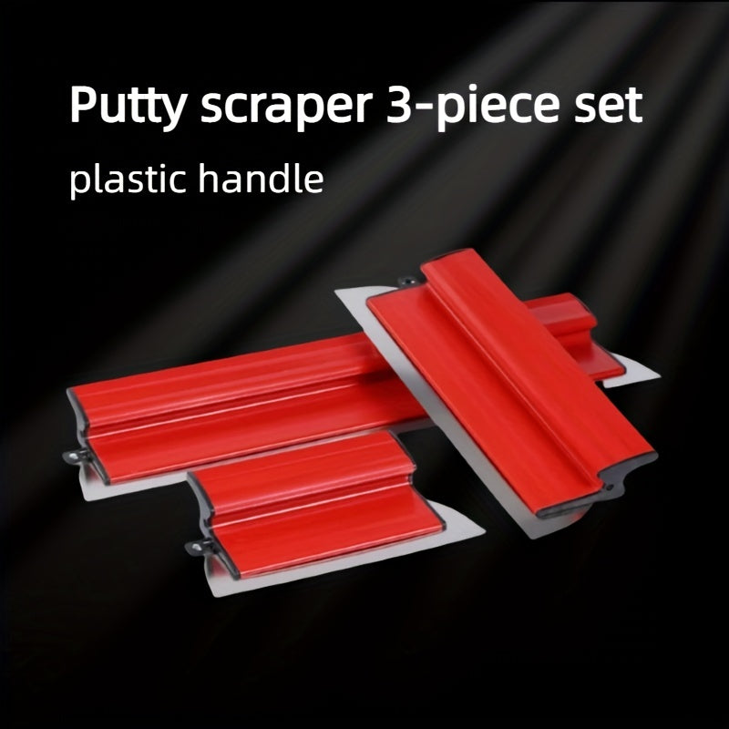 1 Set Putty Scraping Tool, Putty Scraper, Wall Scraping Tool, Scraper And Large White Tool
