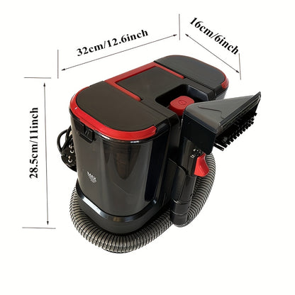 800w Portable Carpet Spot Cleaner Handheld for Sofas, Beds, Carpets, Upholstery Carpet Washing Cleaner Carpet Cleaner Vacuum Carpet Washing Machine Deep Cleaner Stain Remover Strong Suction Carpet Vacuum with Water