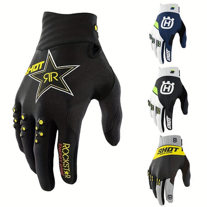 2023 New Full Finger Outdoor Sports Cycling Motorcycle Racing Riding Gloves