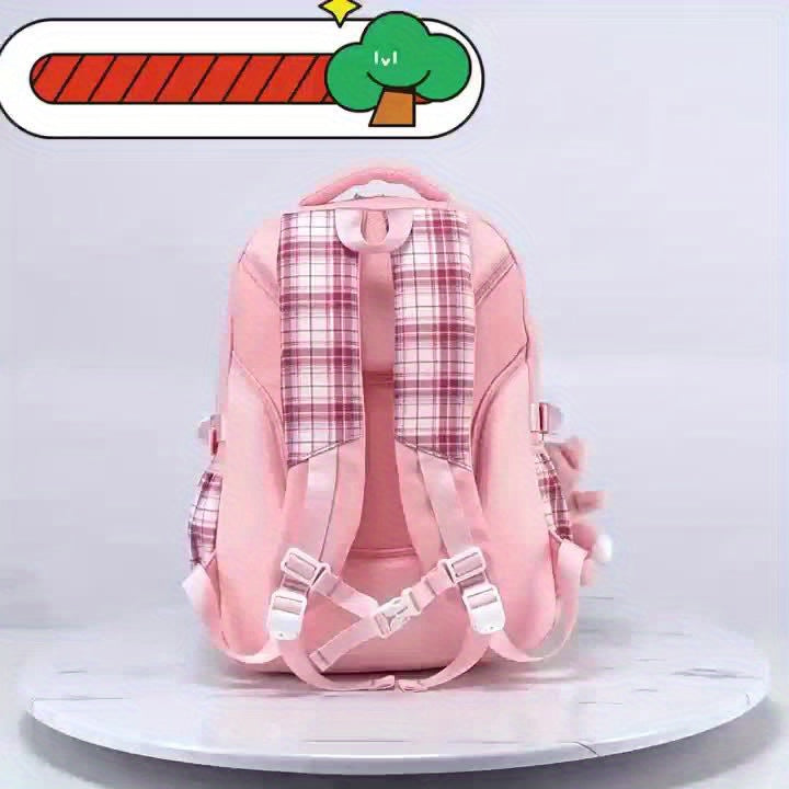 Bow Tie Lady Pink INS Backpacks for Girls Backpack School Bookbag for Teenage Cute Book Bag, Buy Backpack