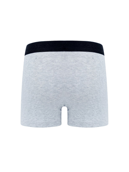 5pcs Football Print Boxer Briefs for Teen Boys - Breathable, Stretchy, Comfort Fit with Elastic Waistband & Half-Button Closure, Black with White & Red Soccer Design, Sports Underwear, Youth Athletic Wear, Sporty Boxers, Brea