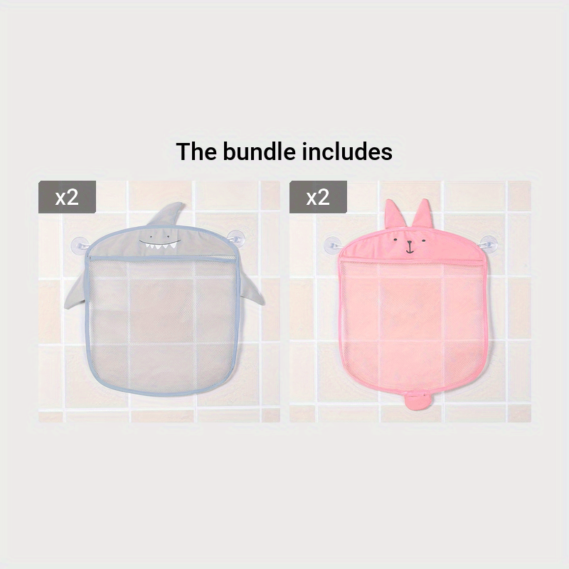 1pc Water Toy Storage Bag, Drain And Breathable Toy Drying Bag, Bathroom Storage Bag