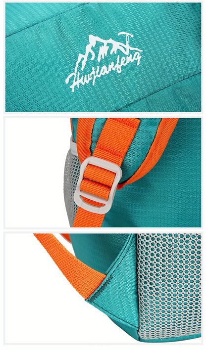 Portable Outdoor Sports Backpack, Ultralight Large Capacity Folding Backpack, Suitable For Mountaineering Hiking Cycling Travel Business Trip Commuting Fitness, Water-resistant Wear-resistant Backpack Christmas, Halloween and