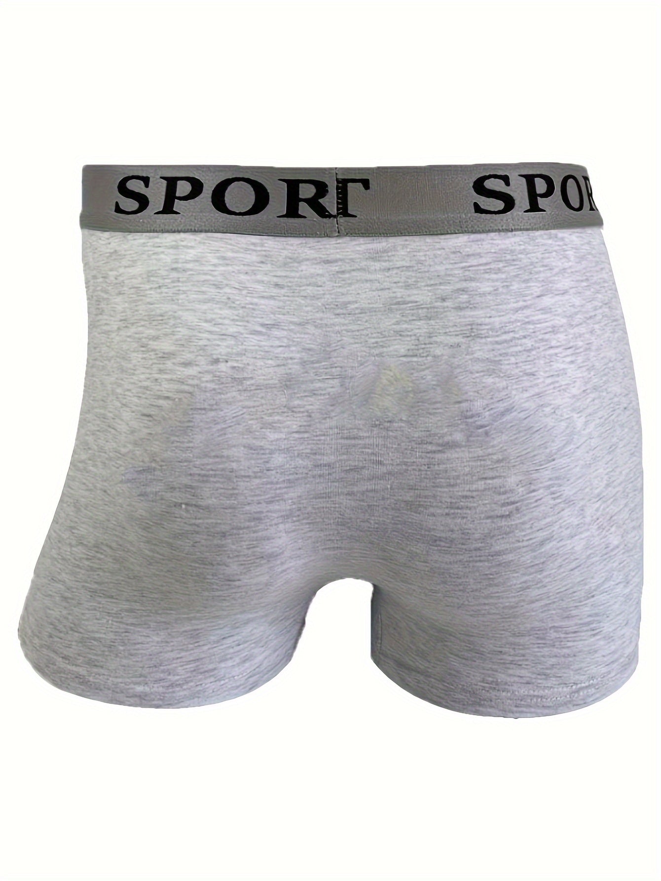 12pcs Men's Cotton Solid Color Underwear Boxers, Casual Boxer Briefs Shorts, Breathable Comfy Stretchy Underwear Boxer Briefs