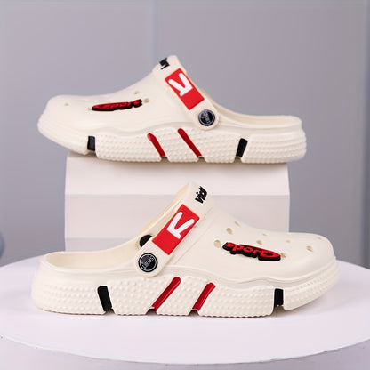 Sandálias leves em EVA para homem e mulher - Calçado de praia respirável para o verão com sola antiderrapante, design casual sem atacadores para uso exterior e casual, sandálias casuais | Calçado sem atacadores | Sandálias em EVA