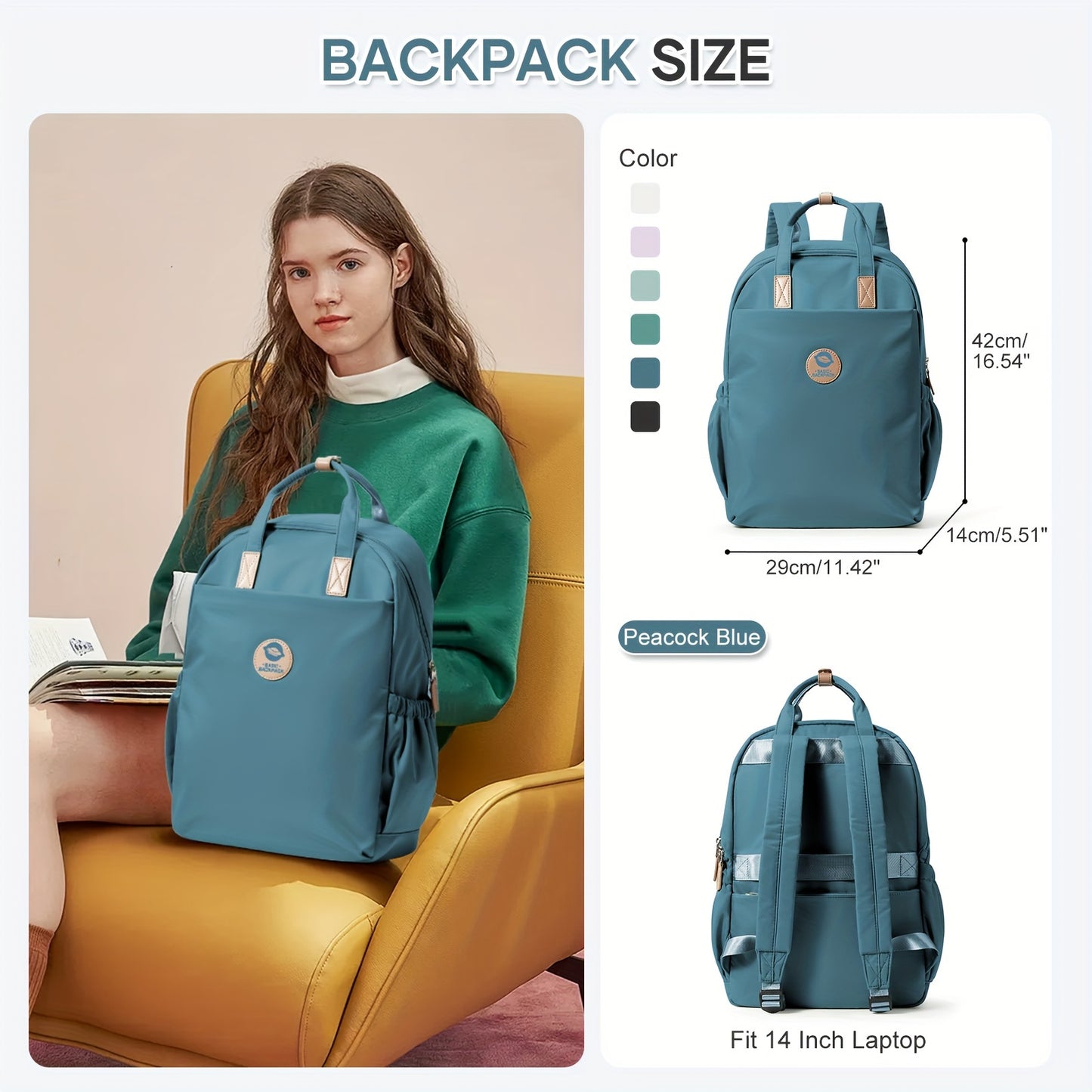 Large Capacity Casual Backpack for Men And Women, Large Backpack for School Boys And Girls, Backpack for Commuting, Leisure, Travel, Hiking