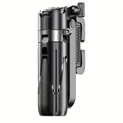 4-in-1 Multi-function Selfie Stick with Wireless Remote Control | Magnetic, Cell Phone Clip Dual Combination, 360° Rotation