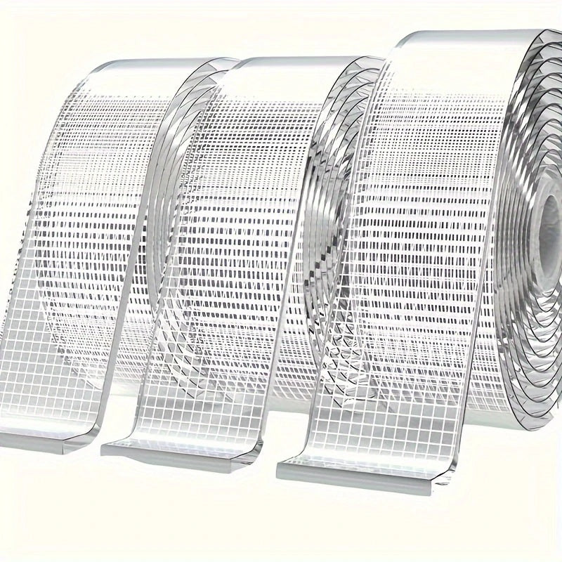 Super Strong Double-Sided Nano Tape - Clear Removable, Waterproof PET Adhesive - Heavy Duty, Extra Strong Adhesive Tape for Home and Office Use, 1-5m