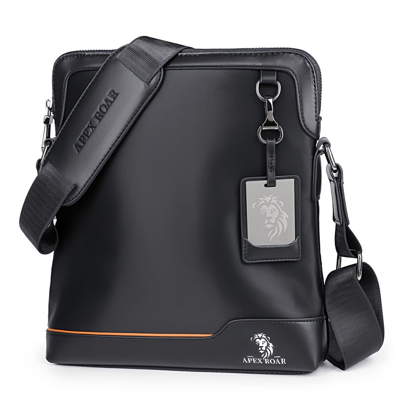 Men'S Crossbody Bag with Tablet Compartment - Messenger Bag, Passport Holder & Adjustable Strap - Sleek Royal Blue - Durable Everyday Carry for Travel, Gym, Commute - Perfect Gift for Men (Halloween, Christmas) - Compatible w