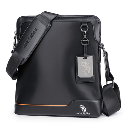 Men'S Crossbody Bag with Tablet Compartment - Messenger Bag, Passport Holder & Adjustable Strap - Sleek Royal Blue - Durable Everyday Carry for Travel, Gym, Commute - Perfect Gift for Men (Halloween, Christmas) - Compatible w