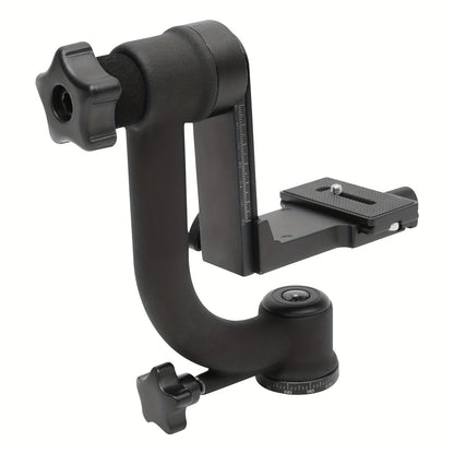 360 Degree Panoramic Gimbal Tripod Head, Panoramic Boom Cradle Head, Panoramic Gimbal Tripod Head, Wideangle Shooting, Panoramic Photography, Smooth Rotation, Adjustable Head, Precision Engineering, Lightweight Material, Vide