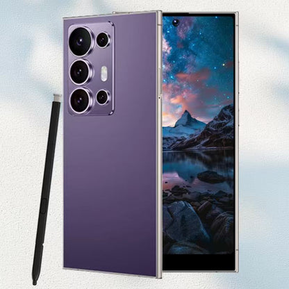Super smartphone, versão desbloqueada de 12+512GB, equipado com sistema Android e com caneta stylus integrada.