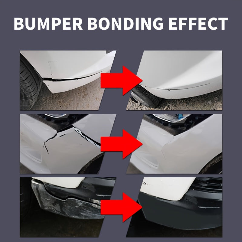 Car Bumper Glue - Plastic Special Adhesive, Strong Universal Welding Agent for Repairing Plastic Parts, Rearview Mirror Base, and Cracked Shell Bonding Agent