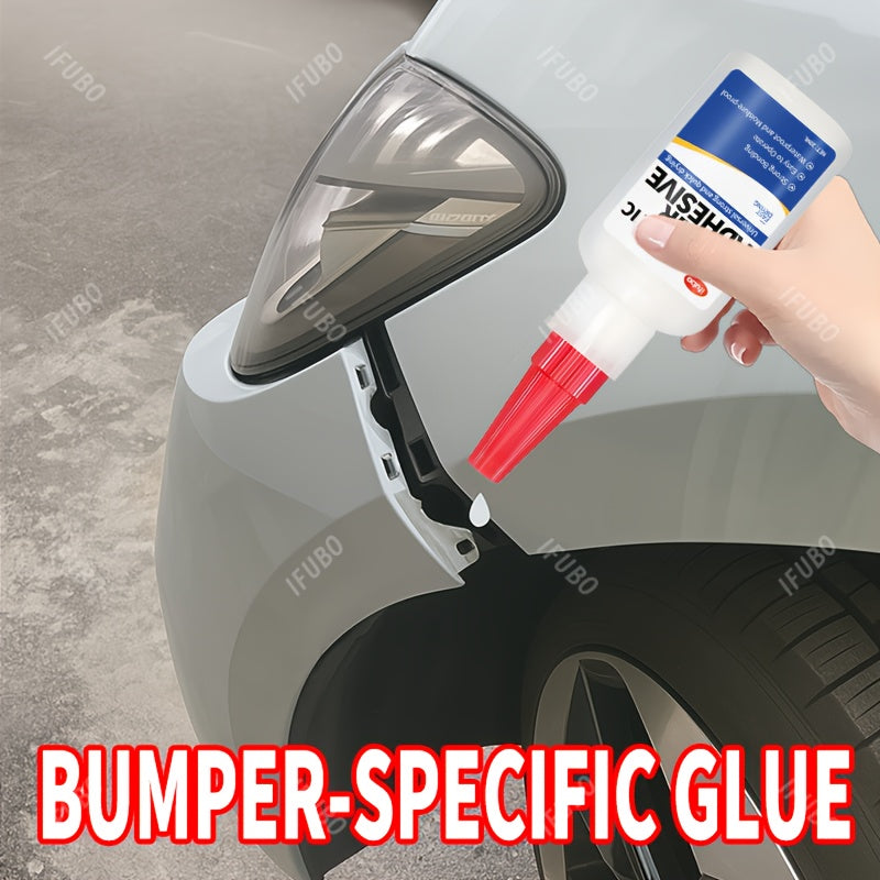 Car Bumper Glue - Plastic Special Adhesive, Strong Universal Welding Agent for Repairing Plastic Parts, Rearview Mirror Base, and Cracked Shell Bonding Agent
