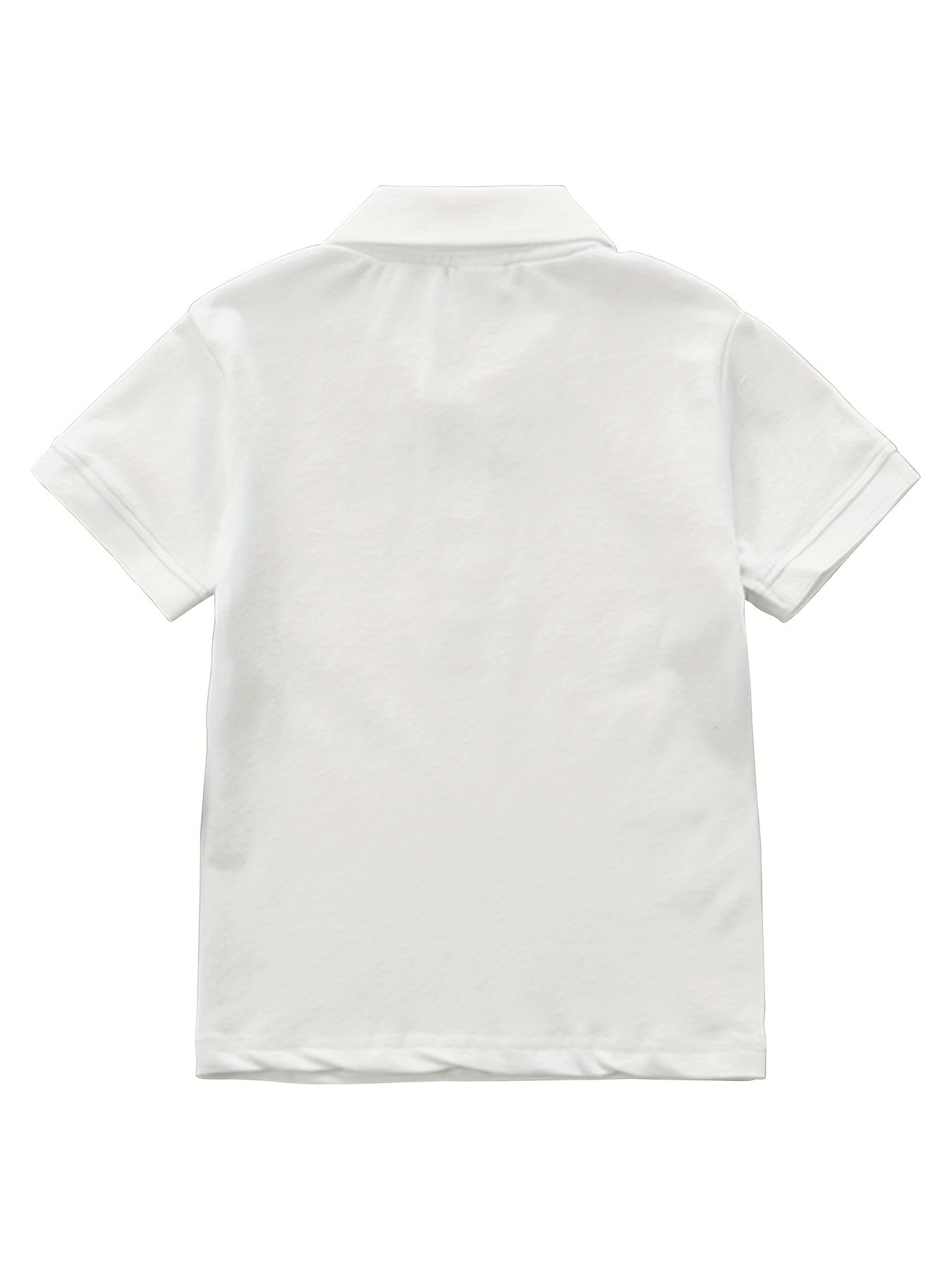 Boys' Casual Lapel Shirt Youngsters's Top Short Sleeve T-Shirt Youngsters's Clothing Comfortable Breathable