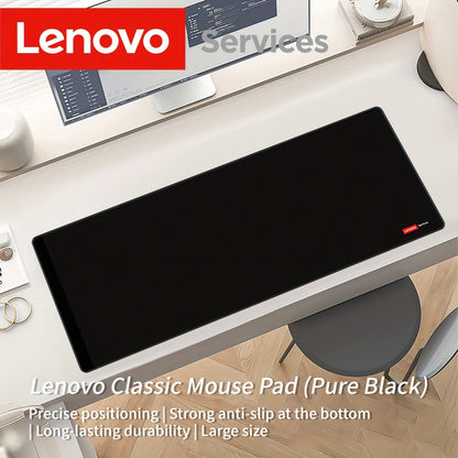 Lenovo Large Non-Slip Mouse Pad - Extra Thick Gaming & Office Desk Mat with Anti-Slip Base, Precision Locked Edges, Heavy Duty Rubber backing, Compatible with PC, Laptop, Desktop Computers - Ideal for Gamers and Professionals