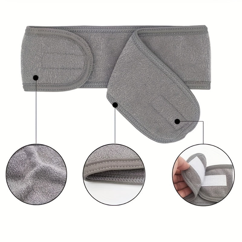 Women's Adjustable Hairband With Soft Non-slip Headscarf Makeup Headwear Is Used For Washing Face Bathing Yoga Sports And Running