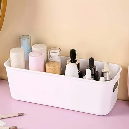 12pcs White Plastic Storage Boxes, Multi-Purpose Storage Boxes, Home Organization, Space Saving Storage Boxes