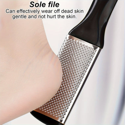 10pcs/set Foot Rasp Dead Skin Remover Manicure Tool Set, Professional Nail Clippers Pedicure Kit, Nail Art Tools, Stainless Steel Grooming Kit For Travel