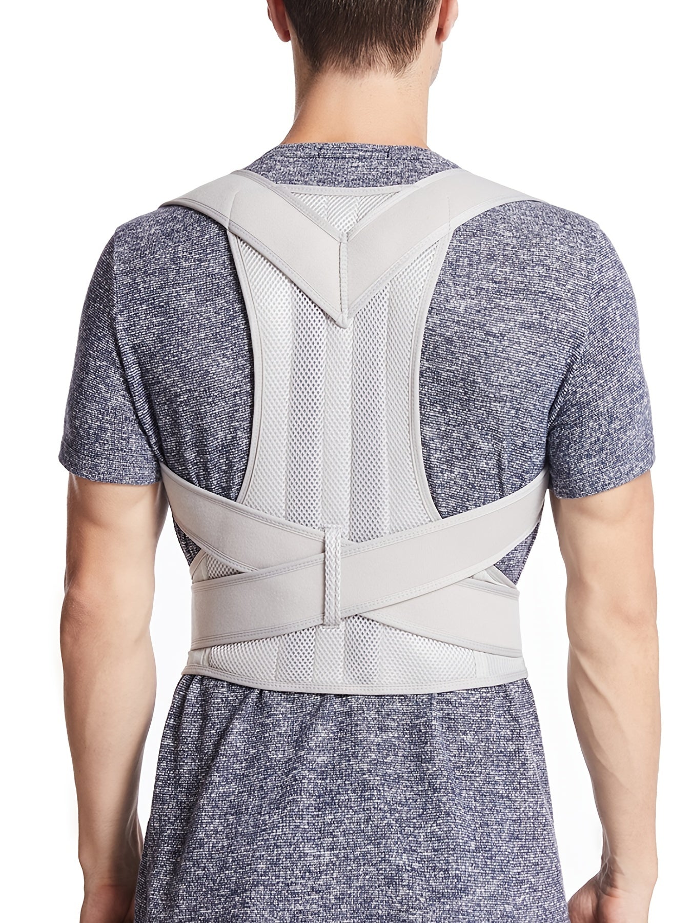 Cinta lombar ajustável unissexo para homem e mulher.