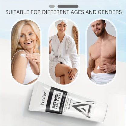 Yoxier Retinol Body Cream 100g - Hydrating & Firming with Collagen, Vitamin E & Hyaluronic Acid for All Skin Types