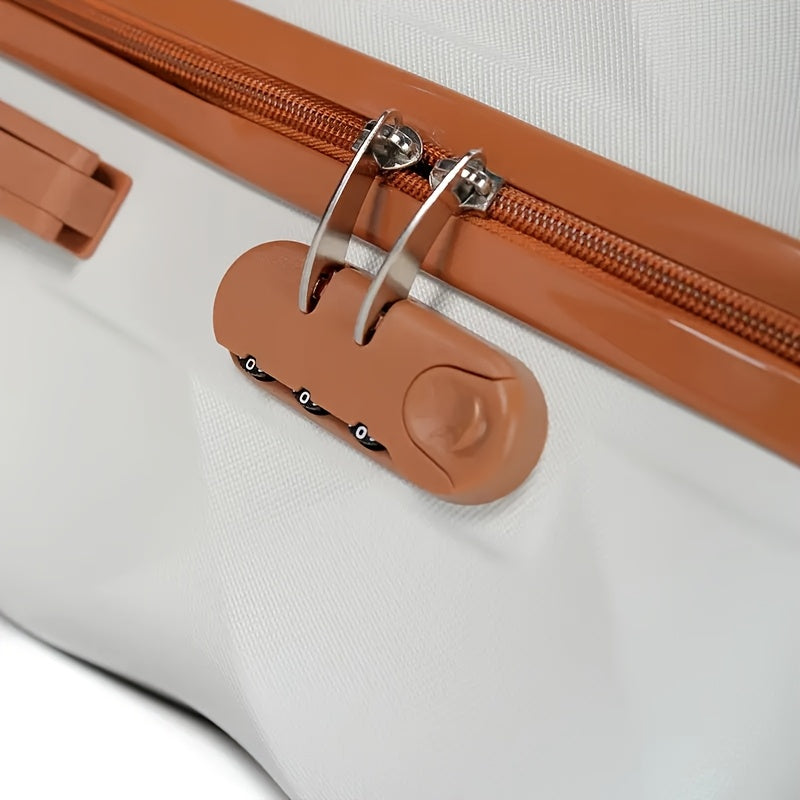 4pcs Sets Luggage 20+24 Inch, Carry-On ABS Hardshell Suitcase with Spinner Wheels, Lightweight Travel Luggage Set for Women and Men with Lock, Includes (20+24) + Travel Tote Gym Bag, Suitcase Set, Suitcase For Travel, Suitcas