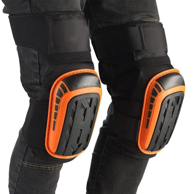 Heavy-Duty Knee Pads for Floor Work - Unisex Ergonomic Knee Guards with Cushioned Protection, Durable Construction & Adjustable Straps, Ideal for Construction, Carpentry, and DIY Projects, Knee Pads for Work, Construction Kne
