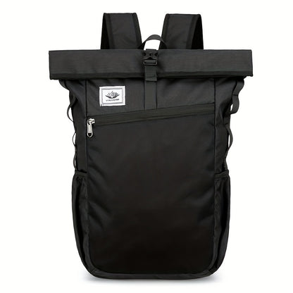 1pc Portable Multi-functional Sports Backpack, Foldable Lightweight Storage Bag for Men Women Outdoor Camping Hiking Travel Riding