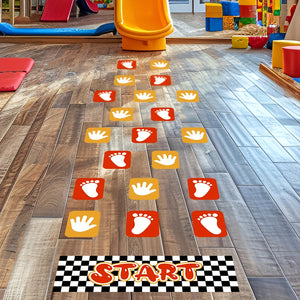 Conjunto 21 Autocolantes Decorativos de Chão