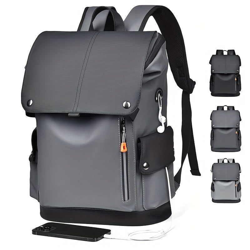 1pc Large Capacity Travel Backpack, Simple Trendy Backpack, Casual Fashion Backpack