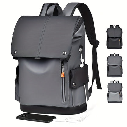 1pc Large Capacity Travel Backpack, Simple Trendy Backpack, Casual Fashion Backpack