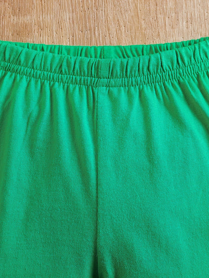 Boy's Tractors Print Casual Outfit Round Neck T-shirt & Shorts, Kids Summer Clothes Set For Daily And Outdoor Wear