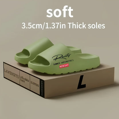 EVA Slip-On Sports Slippers - Indoor/Outdoor, with Arch Support and Cushioned Insole, Comfortable Casual Slides for Gym, Beach, Home Use - All-Season Fashionable Multi-Purpose Lightweight Durable EVA Material, Men'S Indoor Sl