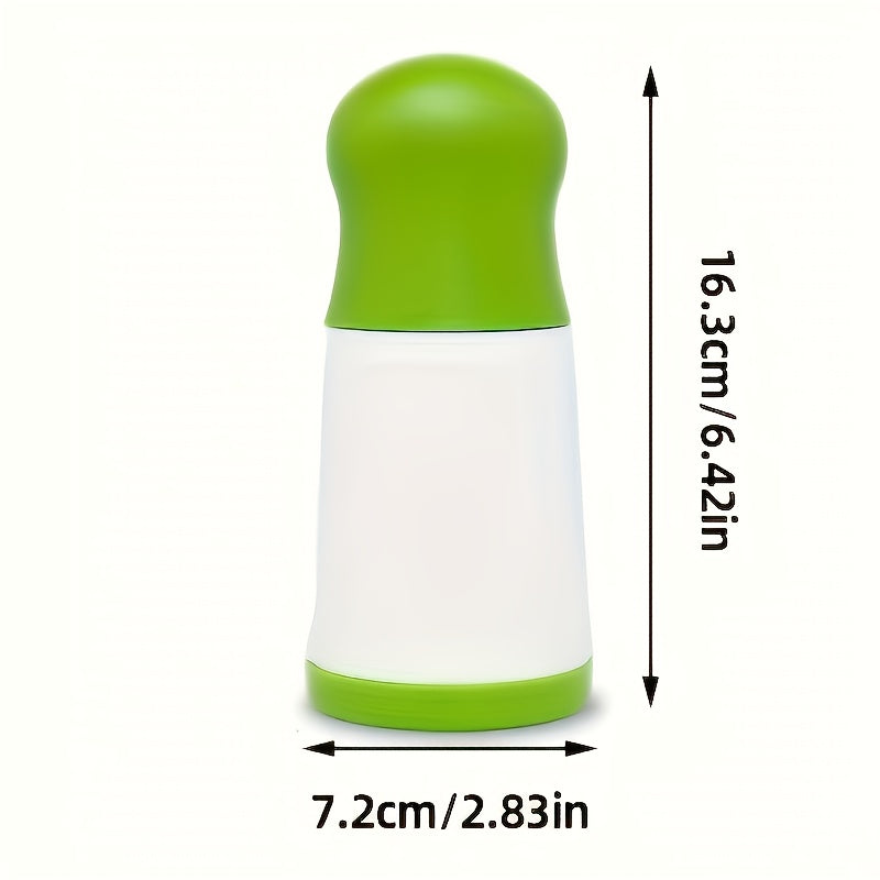 Manual Herb & Vegetable Chopper Grinder - Quick Chopping for Parsley, Cilantro, Carrots, Zucchini - Durable Plastic Kitchen Tool for Home Cooking & Restaurant Use, Sleek Kitchenware | Efficient Chopping