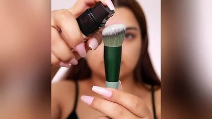 Luxurious 13pcs Makeup Brush Set With Soft Synthetic Bristles - Includes Travel Pouch, Fragrance-Free For All Skin Types