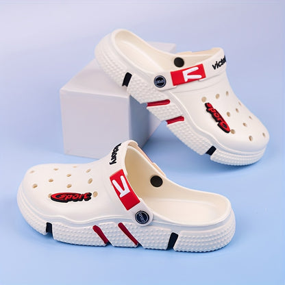 Sandálias leves em EVA para homem e mulher - Calçado de praia respirável para o verão com sola antiderrapante, design casual sem atacadores para uso exterior e casual, sandálias casuais | Calçado sem atacadores | Sandálias em EVA