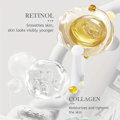 Yoxier Retinol Body Cream 100g - Hydrating & Firming with Collagen, Vitamin E & Hyaluronic Acid for All Skin Types