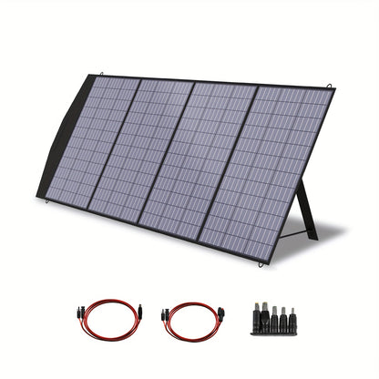 ALLPOWERS SP033 200W Portable Solar Panel Foldable Solar Panel Kit Portable Solar for RV Marine Laptops Solar Generator Van Camping Off-Grid Emergency