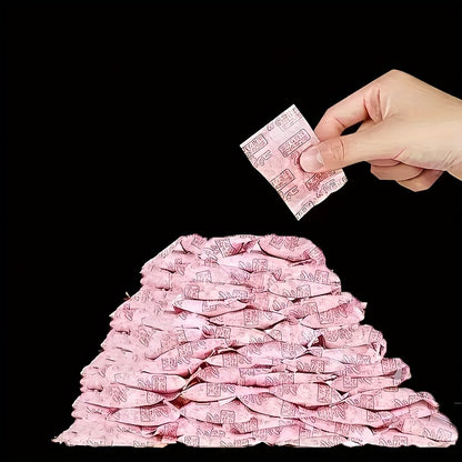 48pcs Scented Sachets For Closet, Moisture-proof, Mildew-proof, Deodorizer, Floral Fragrance Bags, Home Use, Plastic Material