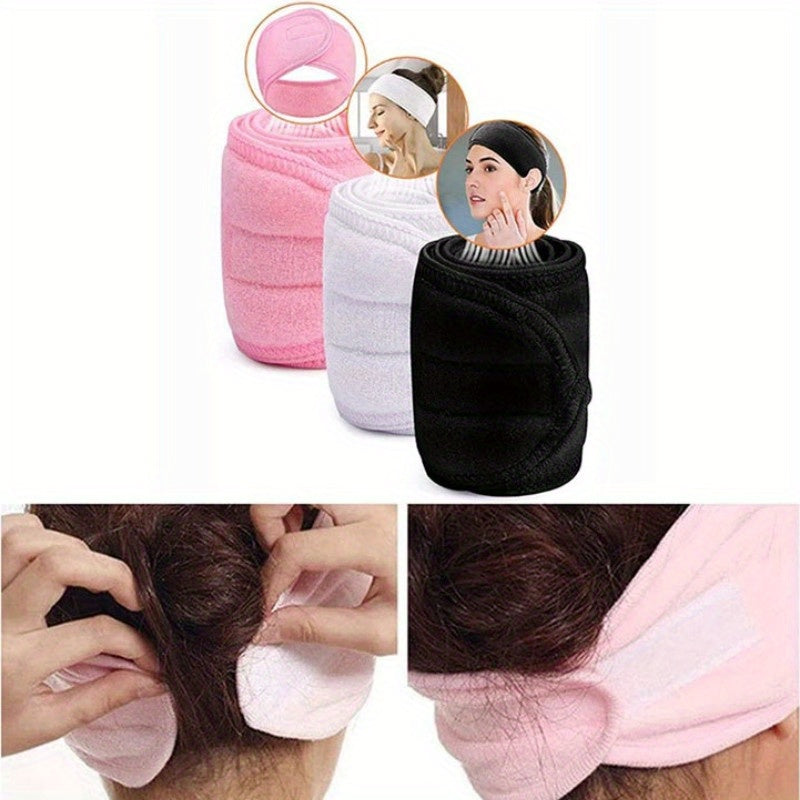 Women's Adjustable Hairband With Soft Non-slip Headscarf Makeup Headwear Is Used For Washing Face Bathing Yoga Sports And Running