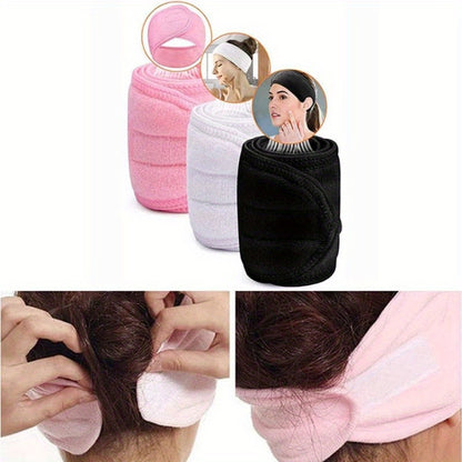 Women's Adjustable Hairband With Soft Non-slip Headscarf Makeup Headwear Is Used For Washing Face Bathing Yoga Sports And Running