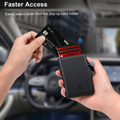 Men Wallet Front Pocket RFID Blocking Card Holder Gift for Men