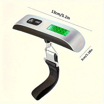 Portable electronic luggage scale Weighing 50kg49.9KG Easy to operate LCD display Even in bright light, Travel Weighing, Suitcase Weight Measurement, Lightweight Scale, Batterypowered, Highprecision Scale, Digital Luggage Sca