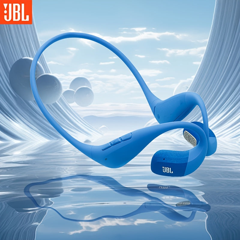 JBL PACE True Wireless Open-fit Sports Earphones, ear-hook style for running and exercise, ultra-long battery life, essential for outdoor hiking and travel, comfortable to wear, built-in microphone, enhanced bass headphones,