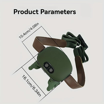 USB Charging Neck And Shoulder Heating Massager, Electric Massager, 6D Hand Simulated Shoulder, Neck, Back Massager, Neck Trapezius Massager, As Well As Deep Kneading And Massage for The Shoulders And Legs. Suitable Gifts for