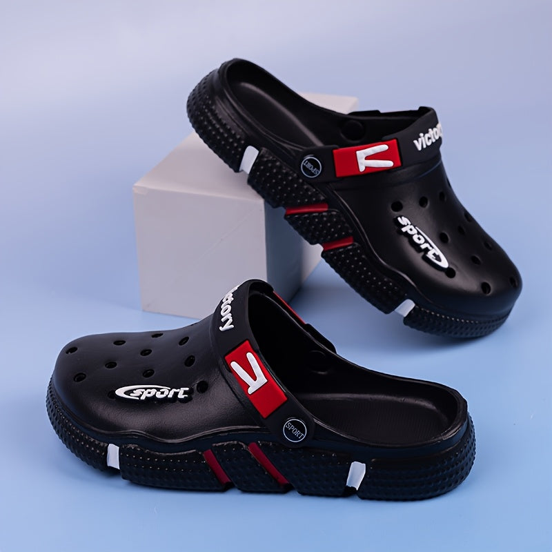 Sandálias leves em EVA para homem e mulher - Calçado de praia respirável para o verão com sola antiderrapante, design casual sem atacadores para uso exterior e casual, sandálias casuais | Calçado sem atacadores | Sandálias em EVA