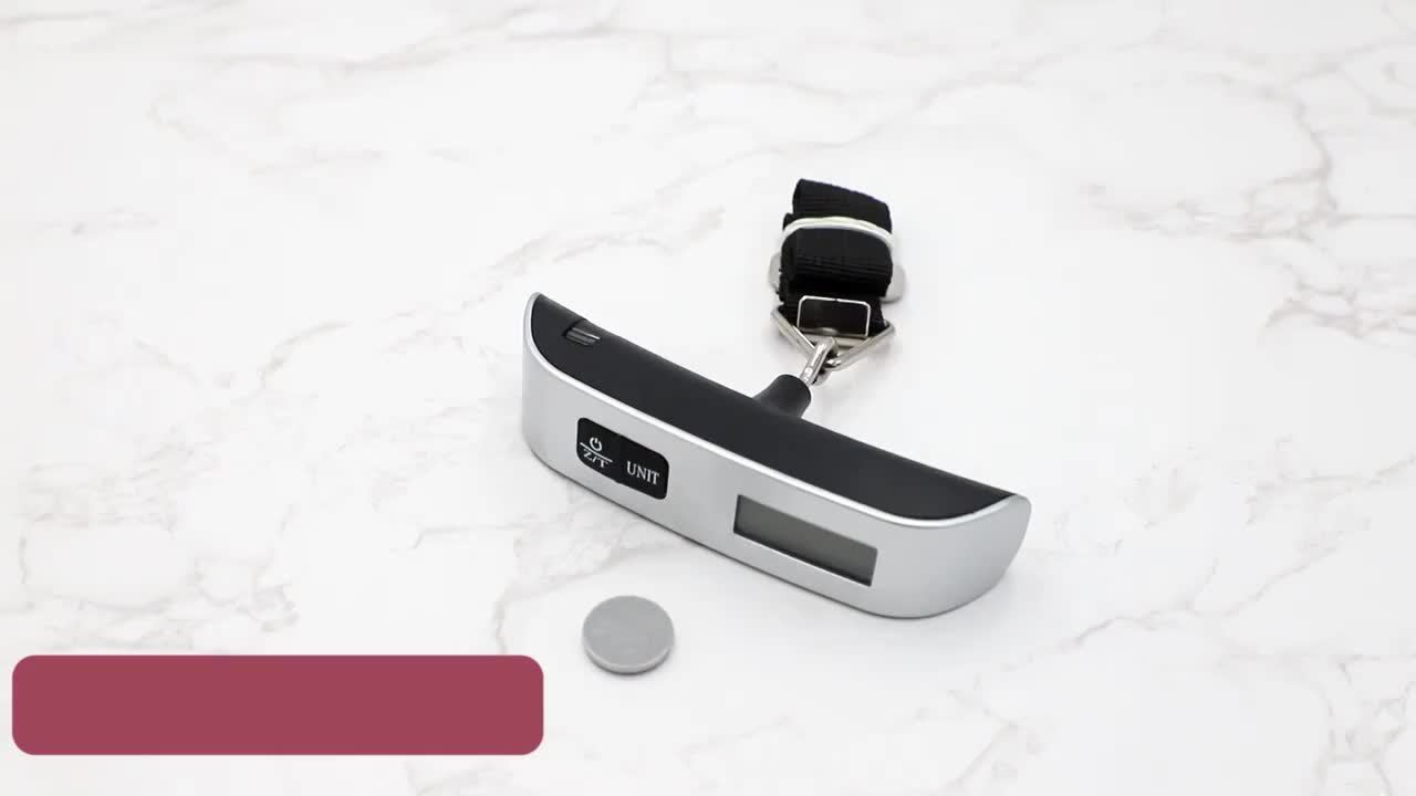 Portable 50kg/10g Hanging Electronic Digital Travel Suitcase Luggage Scales
