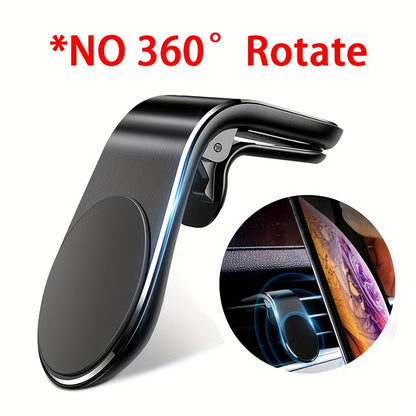 Car Magnetic Phone Holder in L Shape Stand Magnet Cellphone Bracket Car Magnetic Holde